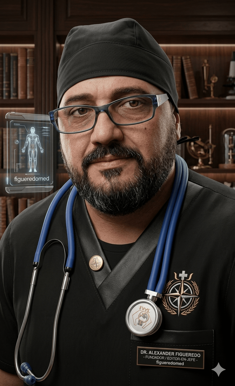 Dr. Alexander Jesús Figueredo Izaguirre, Fundador y Editor en Jefe de Figueredomed.com, RP #108356