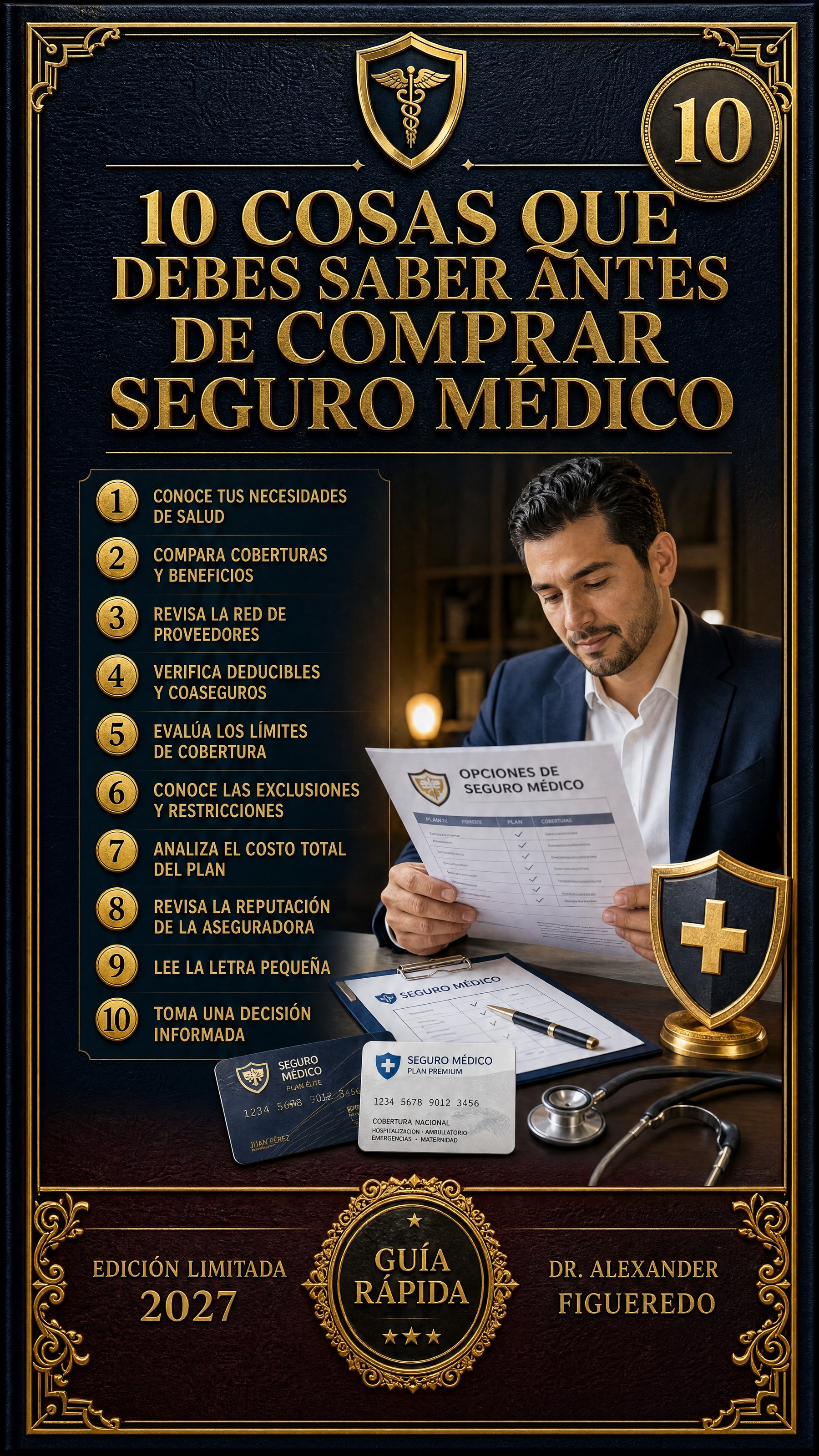 Portada — 10 Cosas Que Debes Saber Antes de Comprar Seguro Médico