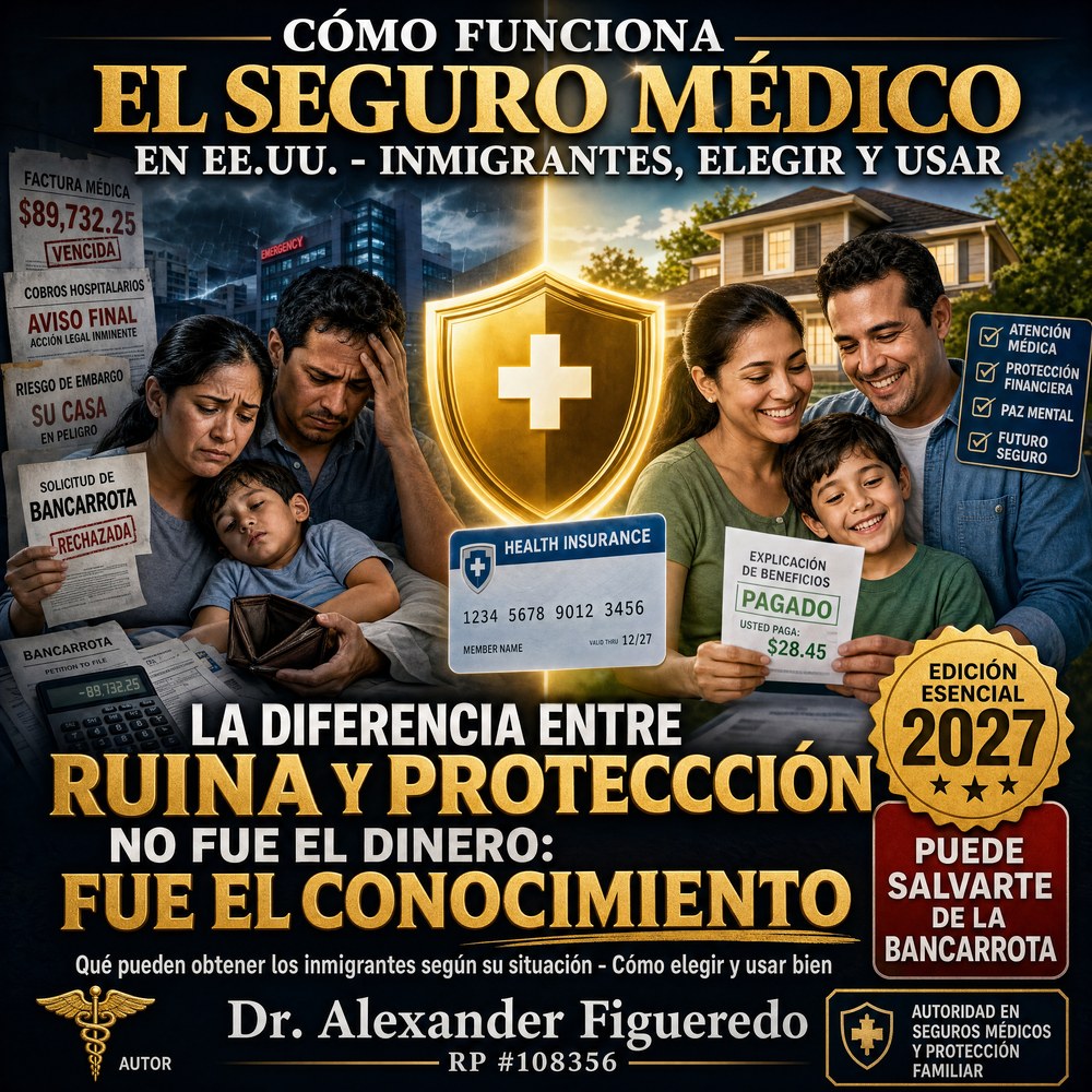 Portada — Folleto: Seguro Médico según tu Situación Migratoria