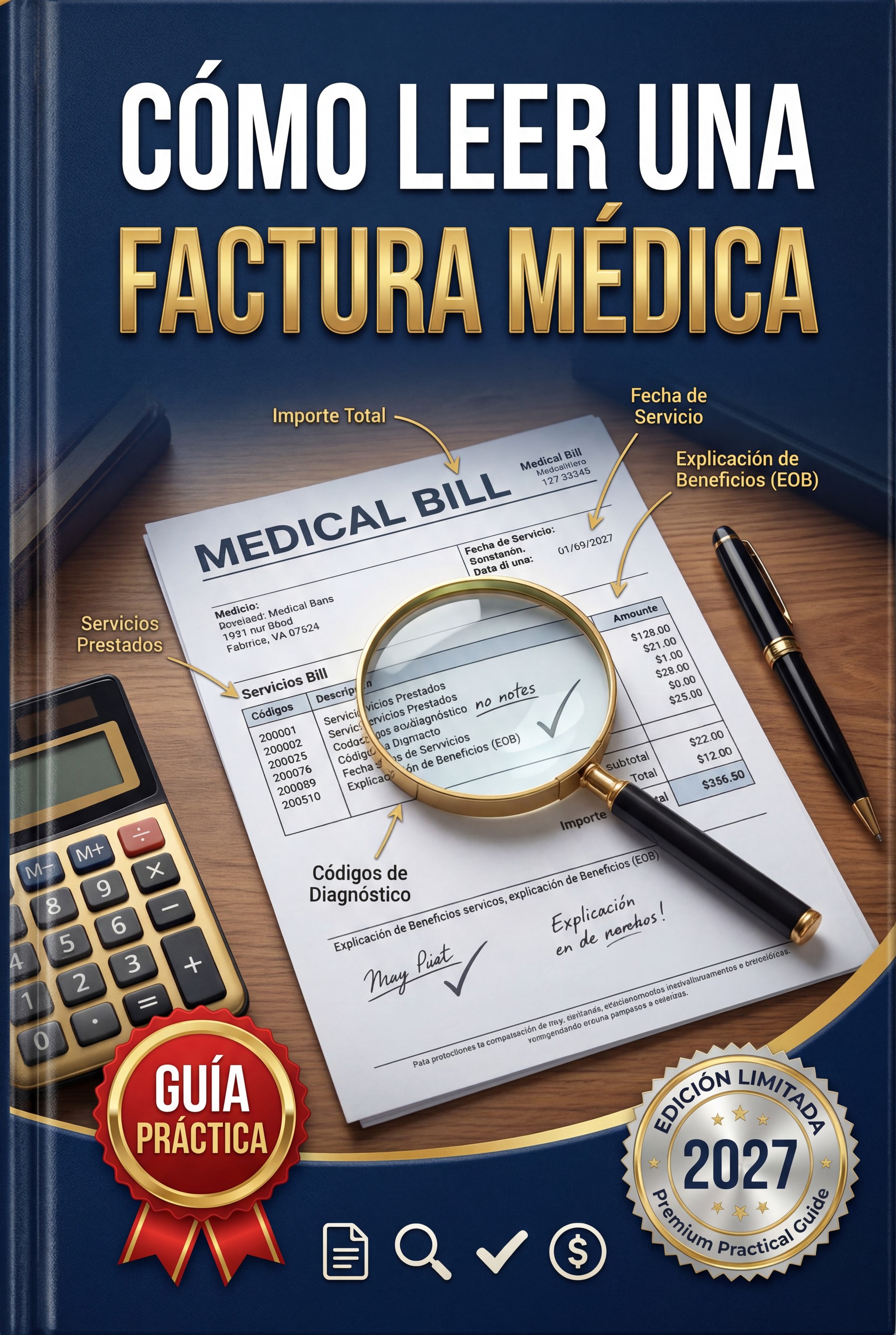 Portada — Cómo Leer una Factura Médica