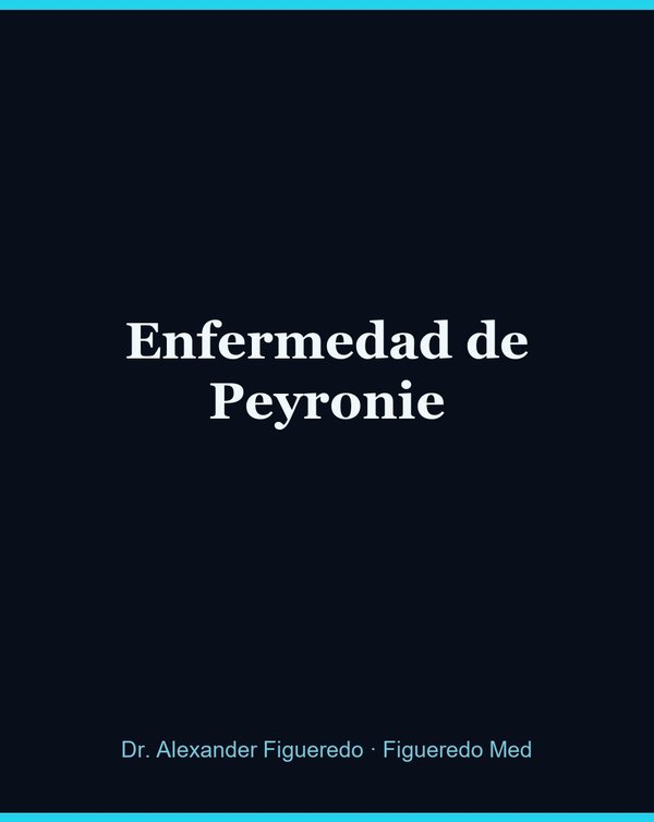 Portada — Enfermedad de Peyronie