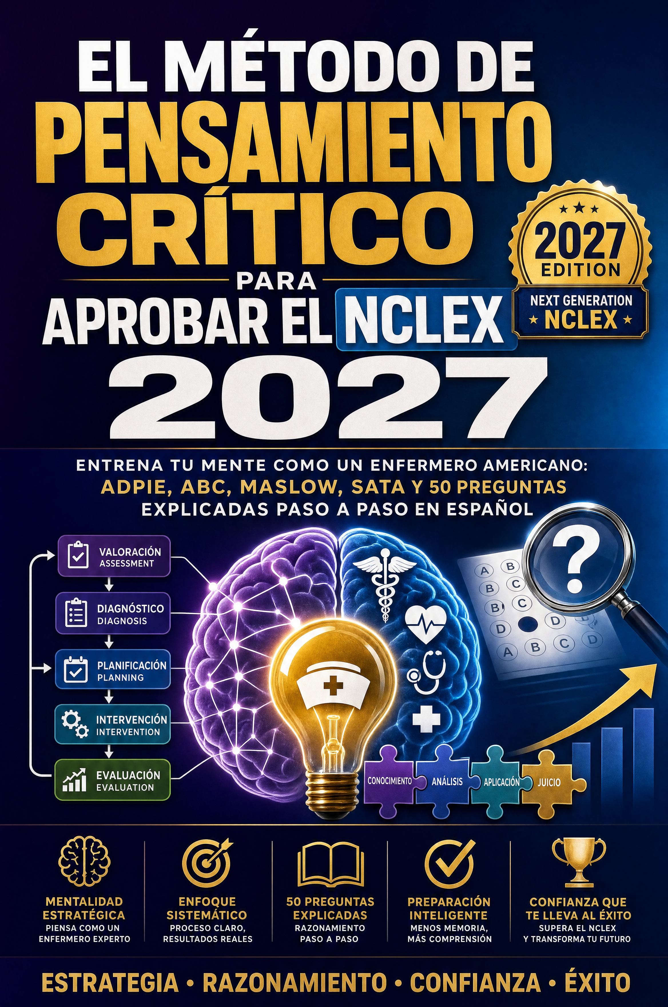 Portada — El Método de Pensamiento Crítico para Aprobar el NCLEX