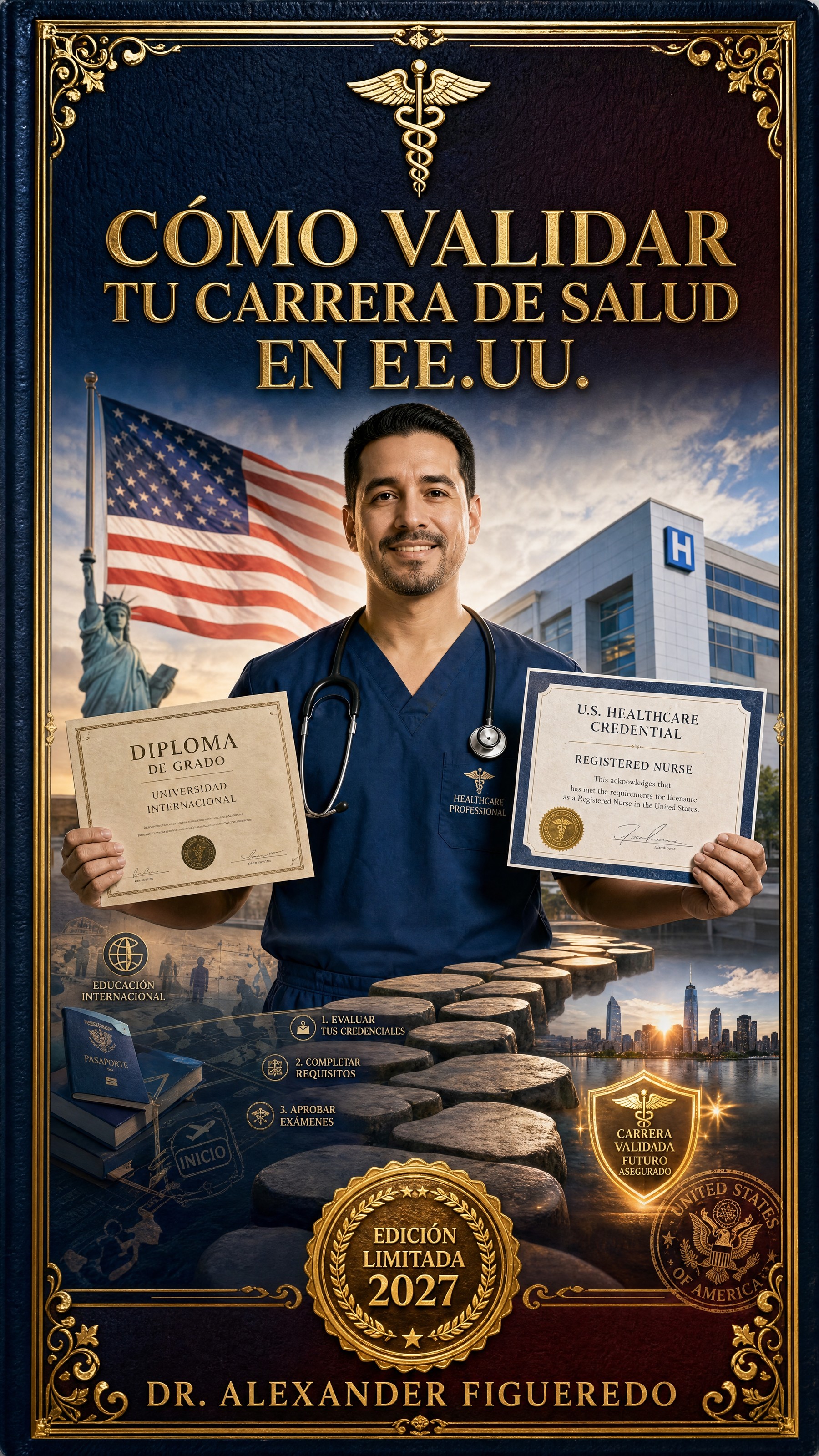 Portada — Cómo Validar tu Carrera de Salud en EE.UU.